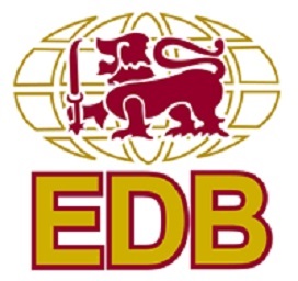 the logo of EDB